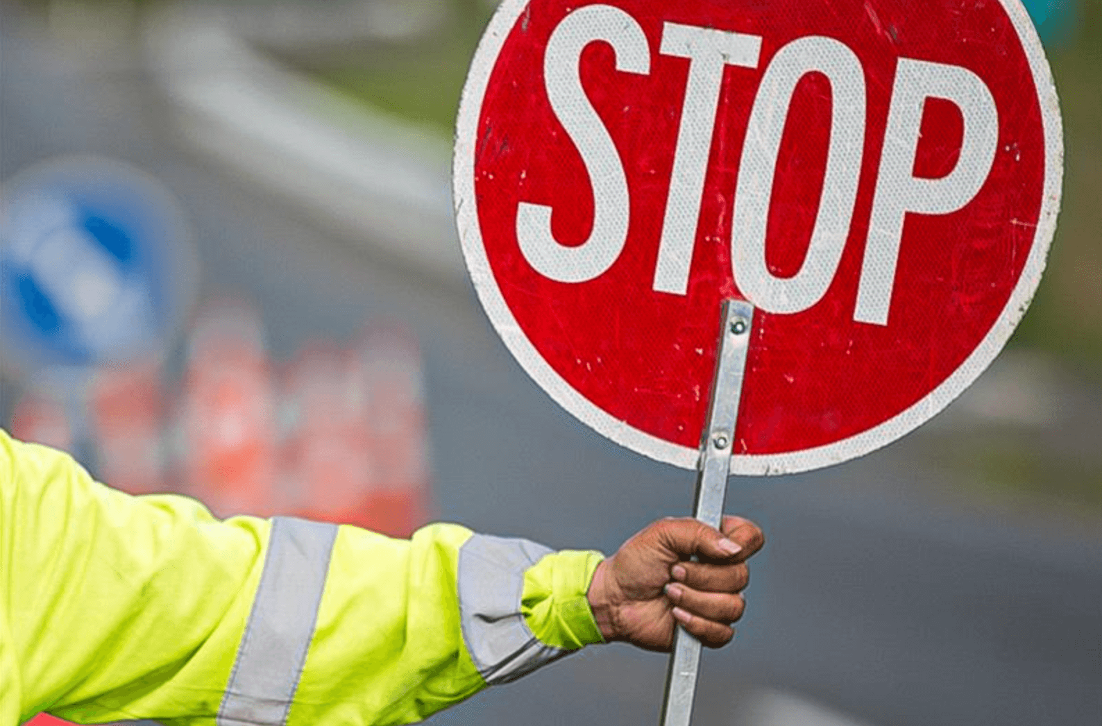 traffic control sign